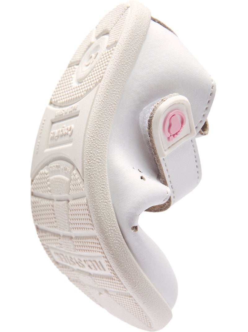 Sapatos com tira conguitos barefoot Branco - Kiabi