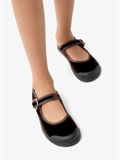 Sapatos com tira conguitos barefoot - Kiabi