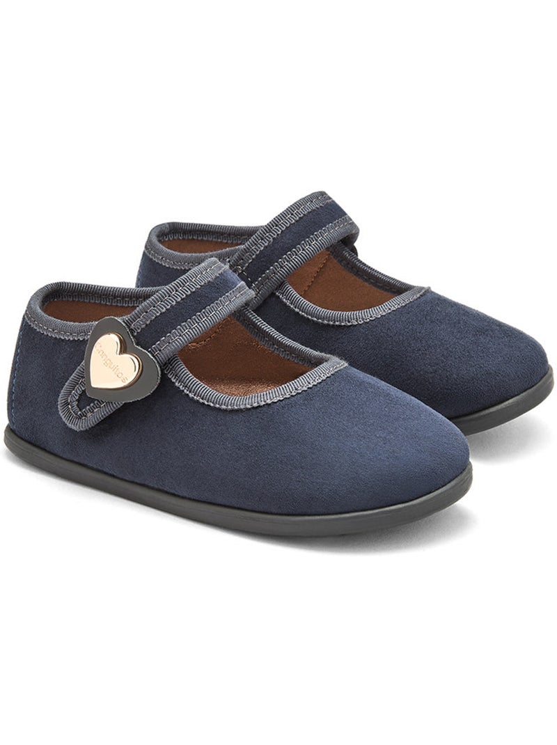 Sapatos com tira conguitos barefoot goflex Azul-marinho - Kiabi