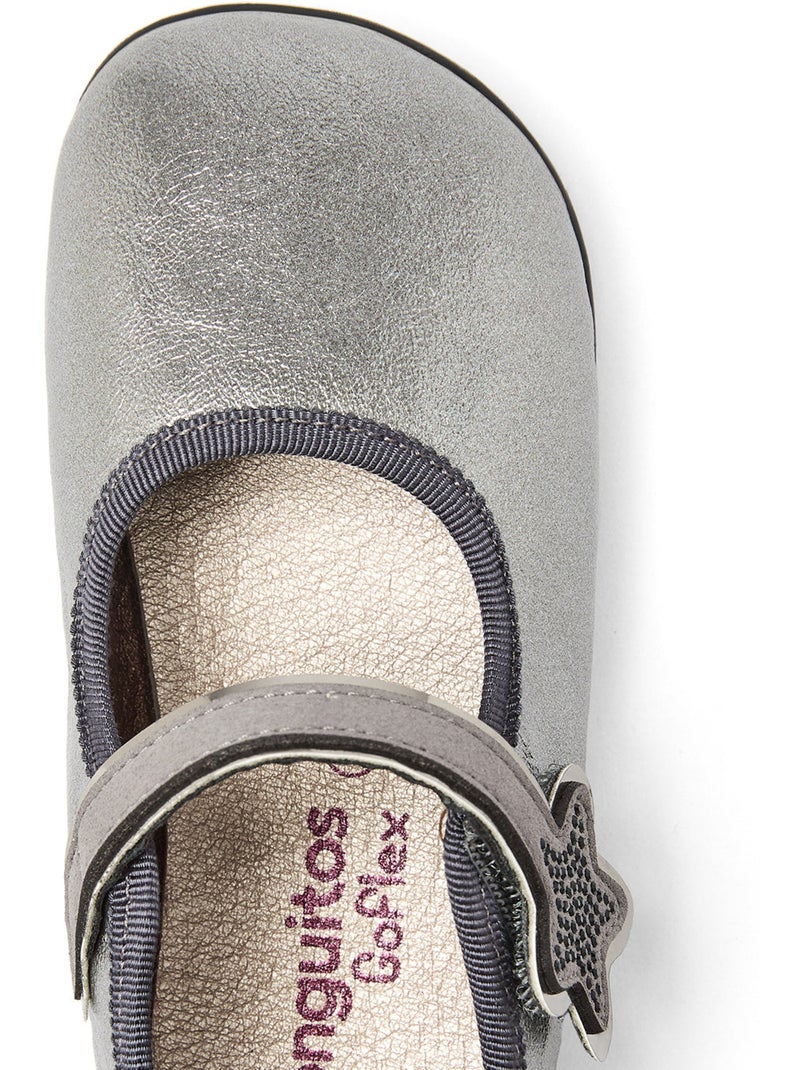 Sapatos com tira conguitos barefoot goflex Cobre - Kiabi