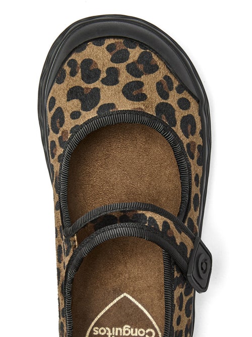 Sapatos com tira conguitos barefoot goflex - Kiabi