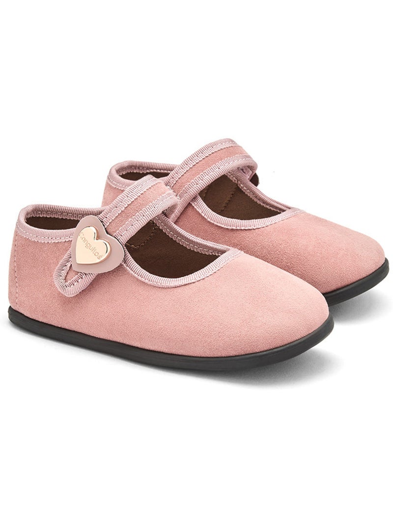 Sapatos com tira conguitos barefoot goflex Rosa - Kiabi