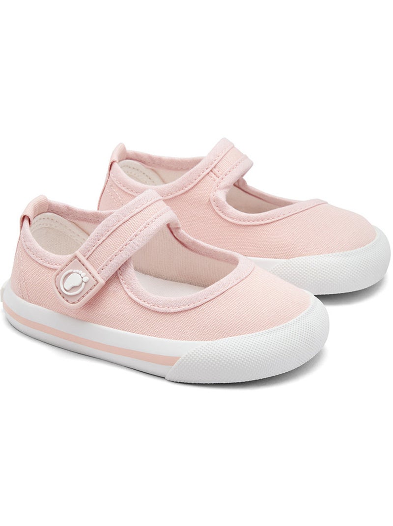 Sapatos com tira conguitos barefoot goflex Rosa - Kiabi