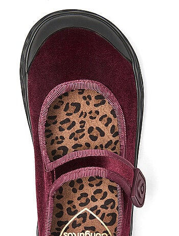 Sapatos com tira conguitos barefoot goflex