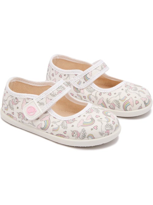 Sapatos com tira conguitos unicornio respetuosas - Kiabi Sapatos com tira conguitos unicornio respetuosas - Kiabi