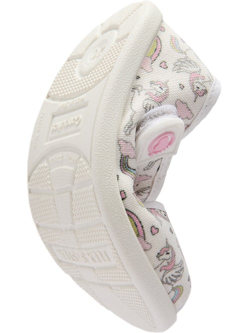 Sapatos com tira conguitos unicornio respetuosas - Kiabi Sapatos com tira conguitos unicornio respetuosas - Kiabi