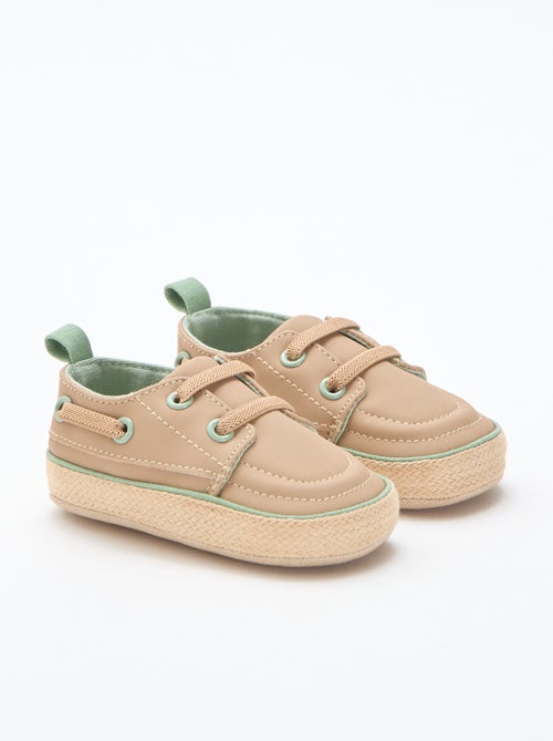 Sapatos de barco em imitação de couro - Kiabi