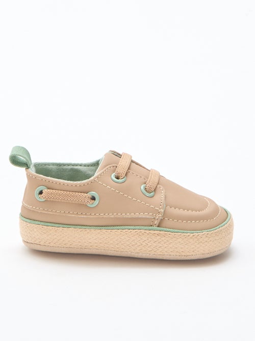 Sapatos de barco em imitação de couro - Kiabi