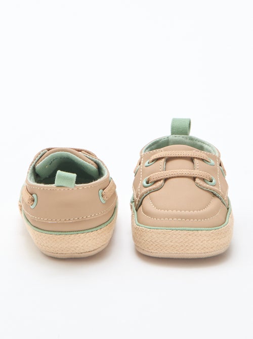 Sapatos de barco em imitação de couro - Kiabi