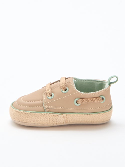 Sapatos de barco em imitação de couro - Kiabi