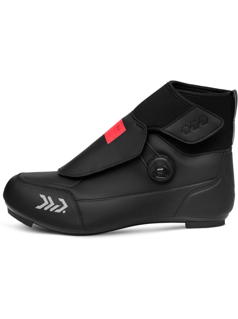 Sapatos de ciclismo de estrada para inverno Preto - Kiabi