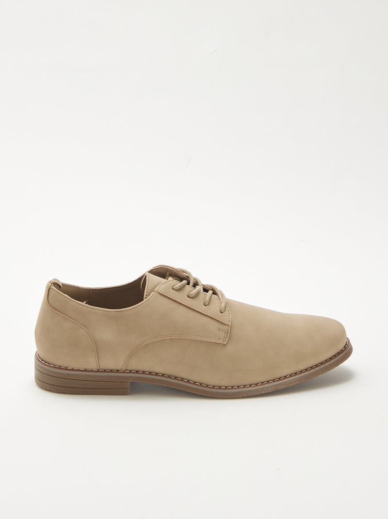 Sapatos de cidade Bege - Kiabi