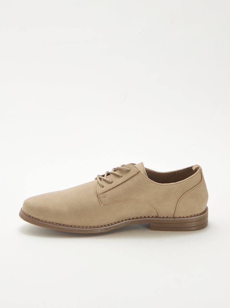 Sapatos de cidade Bege - Kiabi