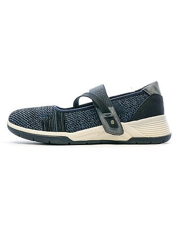 Sapatos de cidade femininos relife haol azul marinho