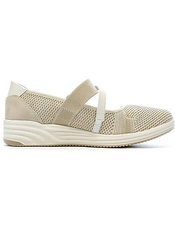 Sapatos de cidade haol llyod para mulher em ecrú
