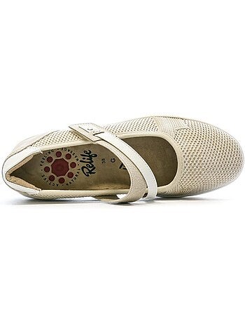 Sapatos de cidade haol llyod para mulher em ecrú