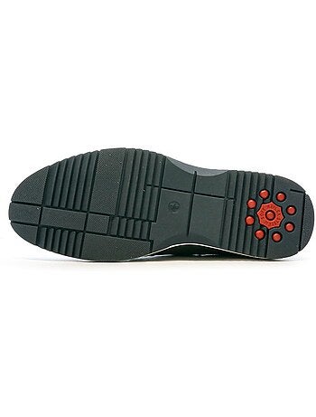 Sapatos de cidade masculinos relife lasigno cinzentos