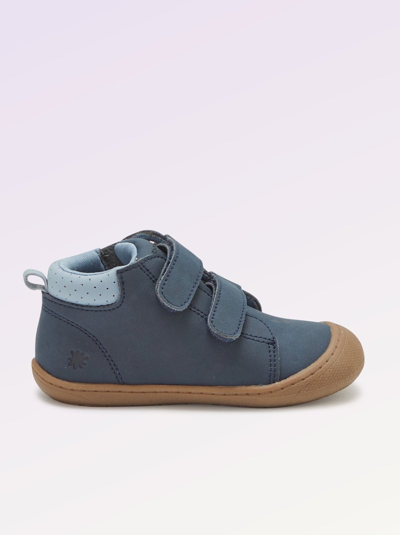Sapatos de motricidade 3 'Primeiros Passos' - Kitchoun Azul - Kiabi