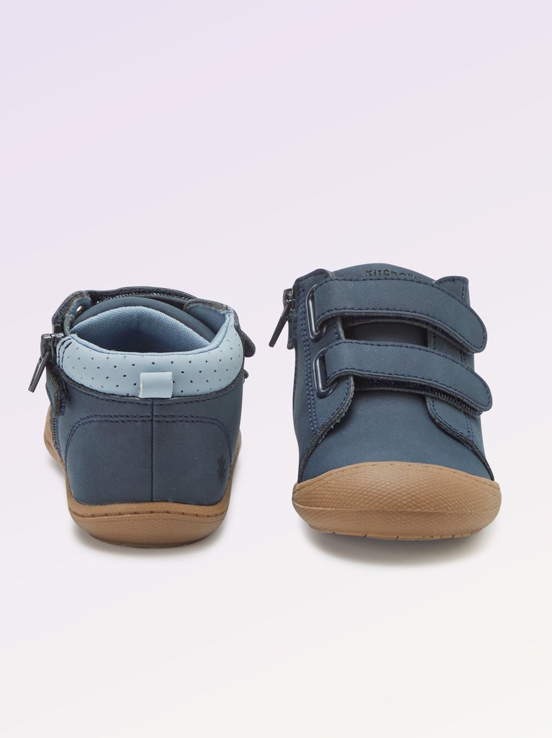 Sapatos de motricidade 3 'Primeiros Passos' - Kitchoun Azul - Kiabi