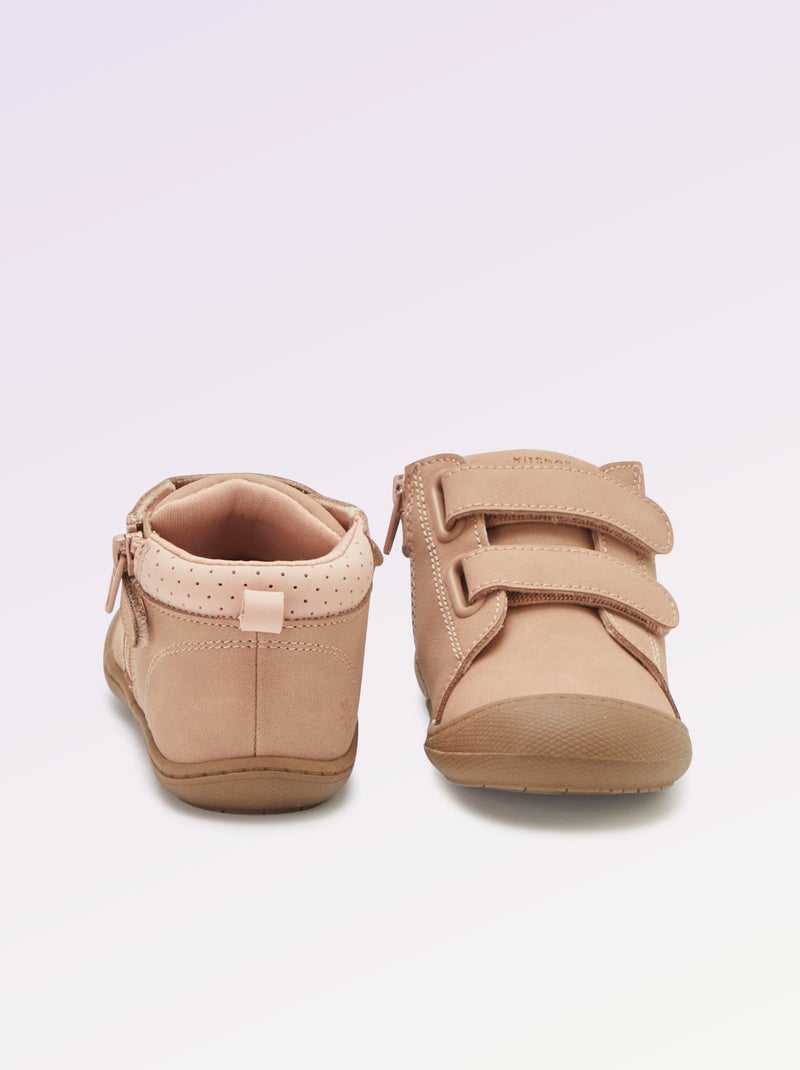 Sapatos de motricidade 3 'Primeiros Passos' - Kitchoun Rosa - Kiabi