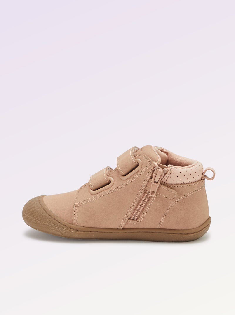 Sapatos de motricidade 3 'Primeiros Passos' - Kitchoun Rosa - Kiabi