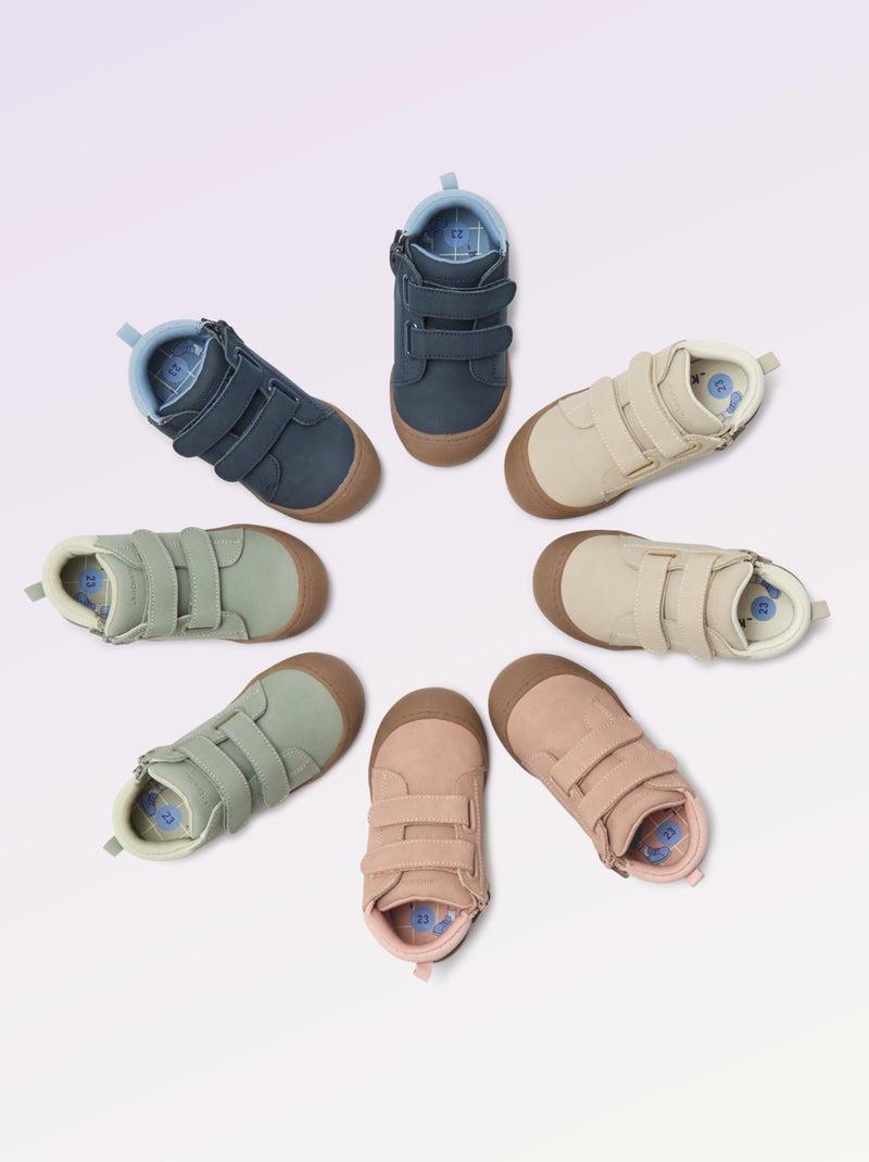 Sapatos de motricidade 3 'Primeiros Passos' - Kitchoun Verde - Kiabi