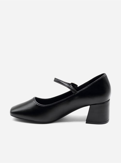 Sapatos de salto alto com tira e fivela - Kiabi