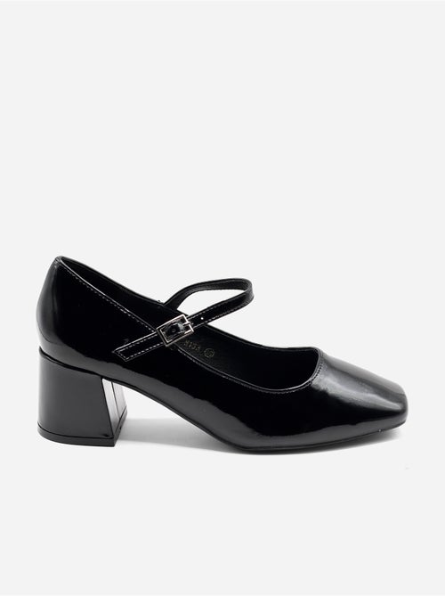 Sapatos de salto alto com tira e fivela - Kiabi Sapatos de salto alto com tira e fivela - Kiabi