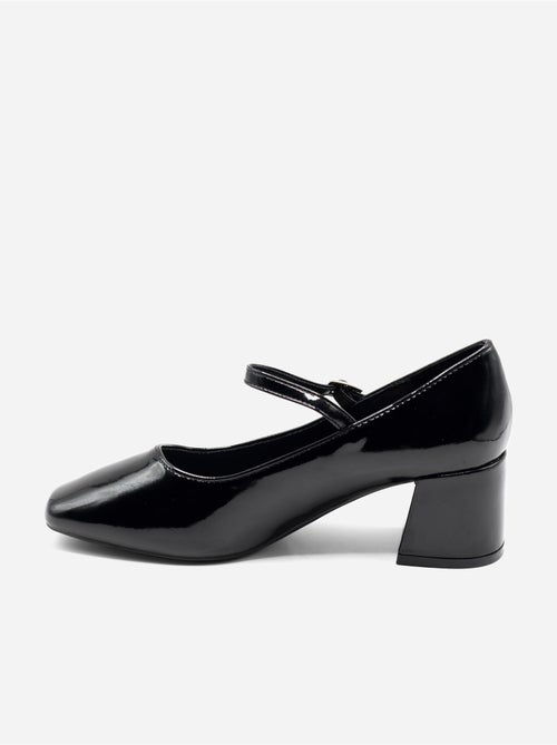 Sapatos de salto alto com tira e fivela - Kiabi Sapatos de salto alto com tira e fivela - Kiabi