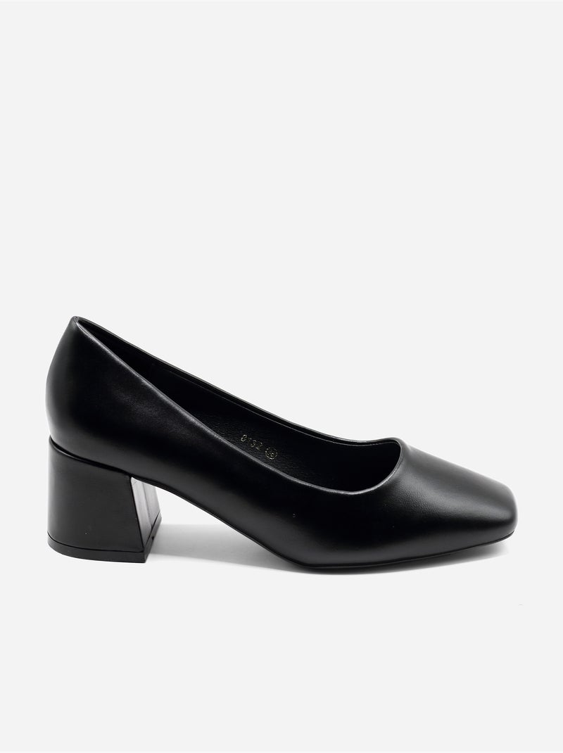 Sapatos de salto alto de calçar Preto - Kiabi