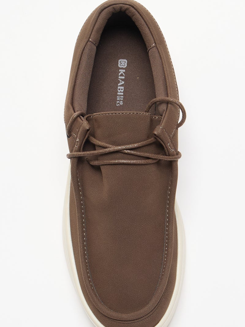 Sapatos de vela Castanho - Kiabi