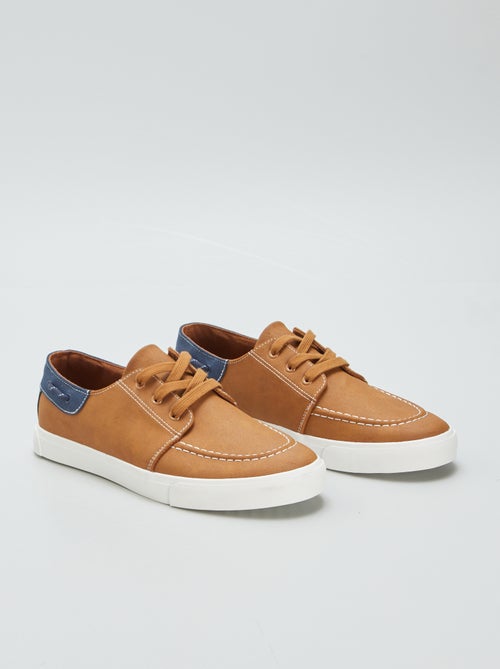 Sapatos de vela com atacadores - Kiabi