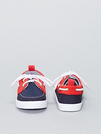 Sapatos de vela em lona - Kiabi