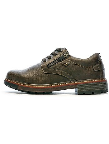 Sapatos derby pretos masculinos relife vigorde