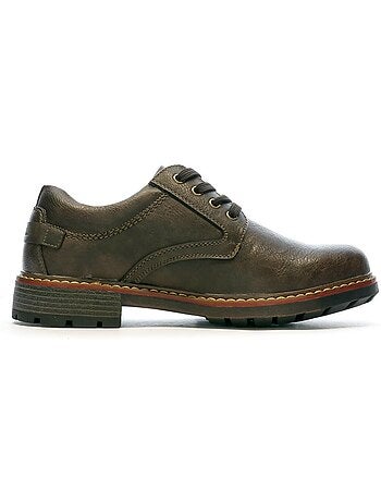 Sapatos derby pretos masculinos relife vigorde