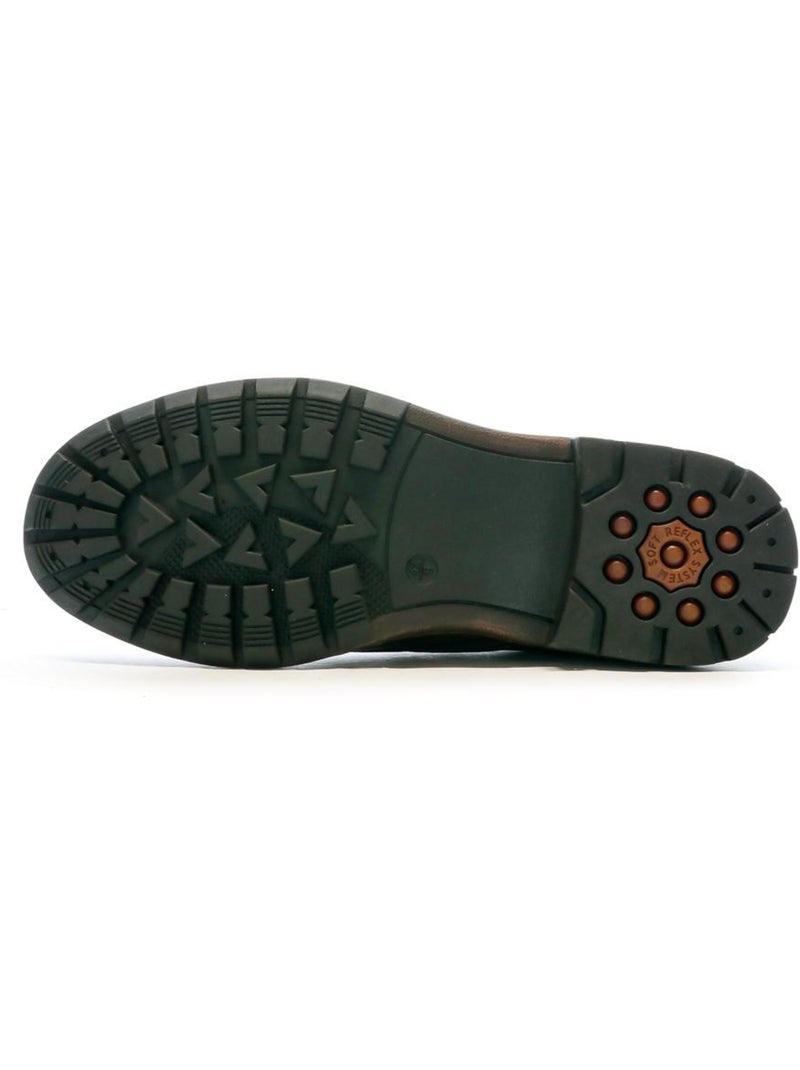 Sapatos derby castanhos para homem relife vigorde Castanho-capuccino - Kiabi