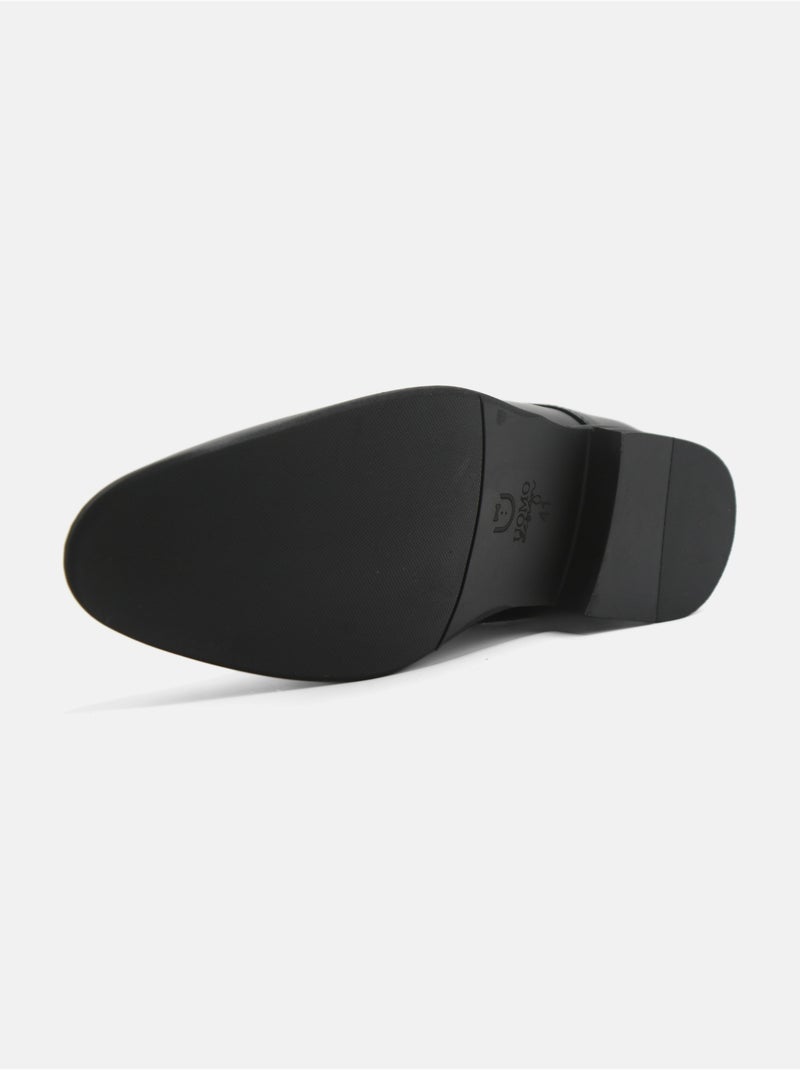 Sapatos derby com atacadores - Uomo Preto - Kiabi