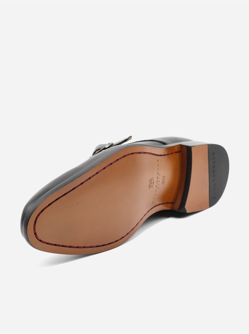Sapatos derby com fivela - Bill Tornade Preto - Kiabi