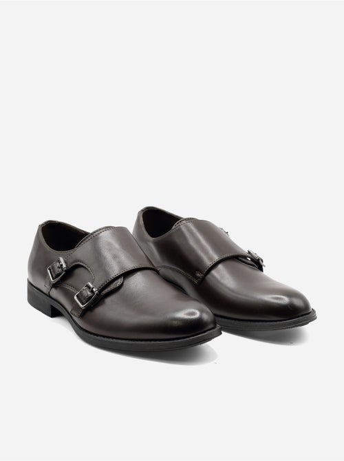 Sapatos derby com fivelas - Kiabi Sapatos derby com fivelas - Kiabi