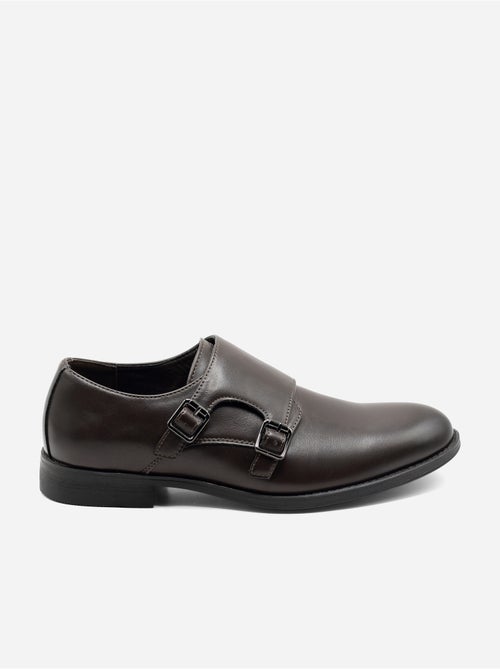 Sapatos derby com fivelas - Kiabi Sapatos derby com fivelas - Kiabi