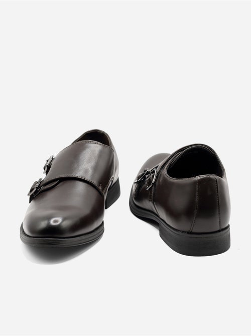 Sapatos derby com fivelas - Kiabi Sapatos derby com fivelas - Kiabi