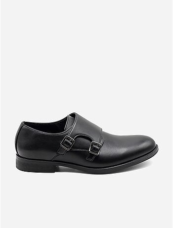 Sapatos derby com fivelas