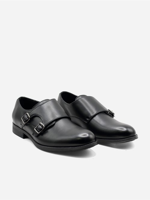Sapatos derby com fivelas - Kiabi Sapatos derby com fivelas - Kiabi