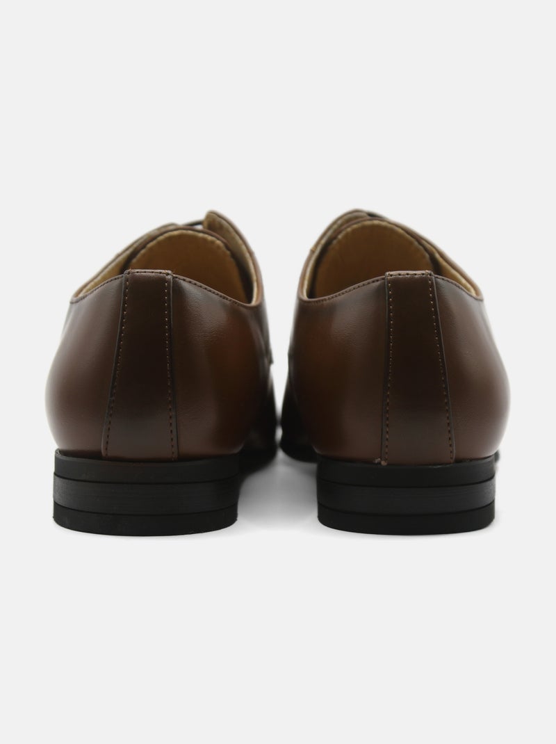 Sapatos Derby de gala - Uomo Castanho - Kiabi