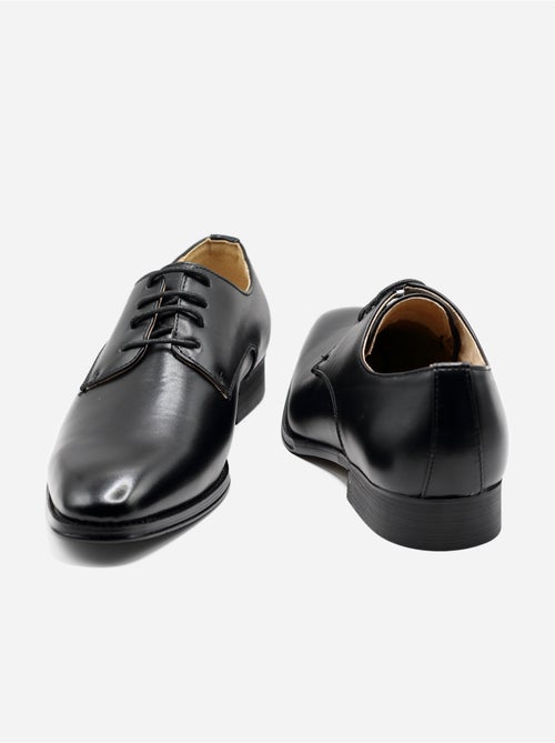 Sapatos derby em pele - Uomo - Kiabi Sapatos derby em pele - Uomo - Kiabi