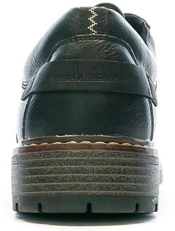 Sapatos derby pretos masculinos relife vigorde