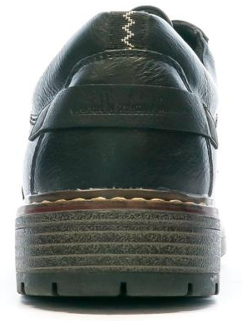 Sapatos derby pretos masculinos relife vigorde Preto - Kiabi