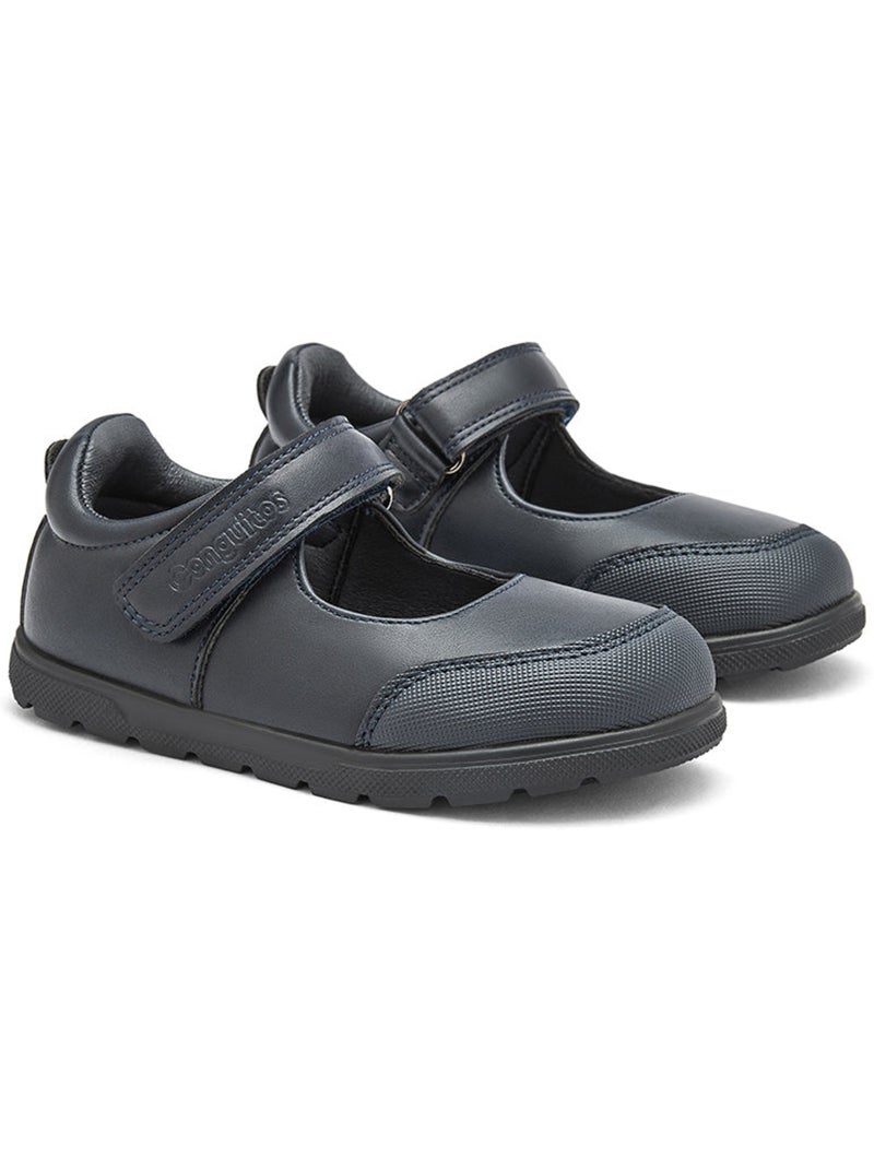 Sapatos escolares conguitos barefoot goflex Azul-marinho - Kiabi