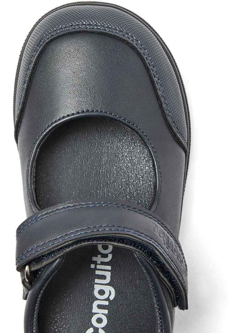 Sapatos escolares conguitos barefoot goflex Azul-marinho - Kiabi