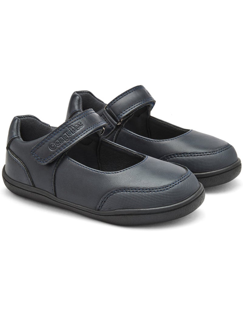 Sapatos escolares conguitos barefoot goflex Azul-marinho - Kiabi